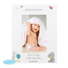 Personalised Tiny Tatty Teddy Cuddle Bug White 6 x 4